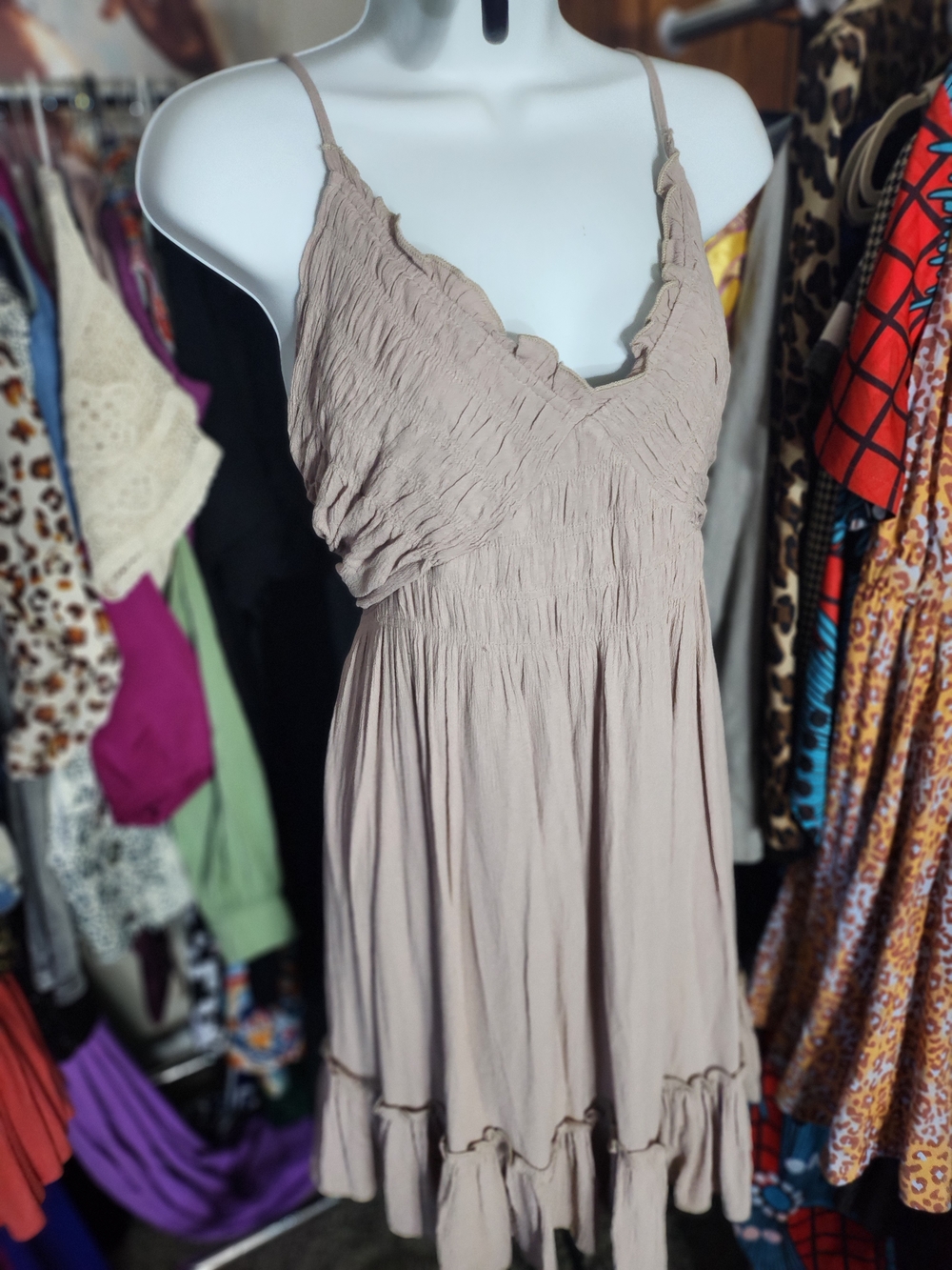 Wishlist Beige Lightweight Top - Beige